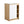 Freestanding Bathroom Vanity With Thin Rim Sink, Single Door With 4 Tier Open Shelves - Light Oak / White