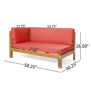 Brava X Back Corner Bench