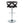 Gardenia - Contemporary Adjustable Barstool & Swivel, Rounded T Footrest (Set of 2)