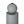 34.25'H Light Gray Metal Cutout Outdoor Water Fountain with LED Lights