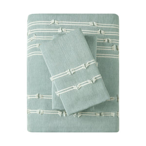 Full/Queen 3 Piece Cotton Jacquard Duvet Cover Set