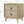 Nightstand & 2 Drawers - Beige