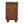 Solid Wood Lume Panel Bedside Table
