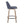 Toriano - Contemporary Fixed Height Counter Stool With Swivel & Round Footrest (Set of 2)