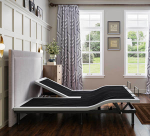 BTX4 Split Top Queen Adjustable Bed Base With Head and Foot Position Adjustment