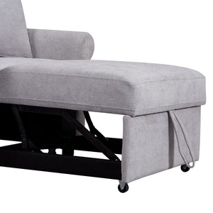 Convertible Sleeper Chair With Adjustable Backrest