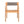 Creative Braided Acacia Wood Outdoor Dining Chairs with Armrests