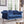 Stylish Flared Arm Loveseat