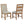Survista - Upholstered Dining Side Chair (Set of 2) - Brown