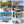 Round Cantilever Patio Umbrella With 360 Rotation & Infinite Tilt Adjustment