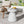 Outdoor Ponti Travertine Side Table, White