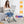Folding Snack Table Height Adjustable Dining Tea Coffee Table TV Side Tray Laptop Desk For Home Office Indoor Outdoor Use