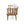 2-Person Outdoor Acacia Wood Patio Seating Group with Cushions and Coffee Table