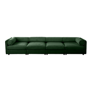 Stylish Sofa With Storage Seat And Cylindrical Backrest
