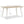 Roundhill - 5 Piece Dining Set, Dining Table With 4 Windsor Chairs - Brown / Antique White