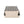 Kiki Rectangular Pouf Ottoman Floor Cushion Natural Black