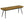 Tufted Cushion Side Bench With Tapered Legs