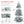 HOMCOM 7ft Snow Flocked Artificial Christmas Tree