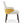 Indoor Dining Chair Set of 2 with Sturdy Frame - Beige / Yellow