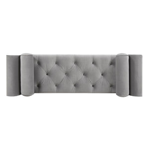 Alma - Tufted Flared Arm Entryway Bench
