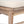 Outdoor Dining Chairs Set of 2 with Acacia Wood and Cream Washable Cushions