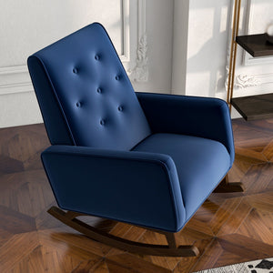 Demetrius - Solid Wood Rocking Chair