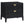 California King 5 Piece Bedroom Set With Fluted Detailing - Black