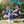 Foldable Beach Chair with Detachable Umbrella Armrest Adjustable Canopy Stool with Cup Holder Carry Bag for Camping Poolside Travel Picnic Lawn Chair