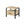 Oak Finish Nightstand with 1 Drawer and 1 Shelf