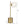 Ethereal - Modern Small Table Lamp, Desk Lamp Fixture With Globe Shade - Gold / White
