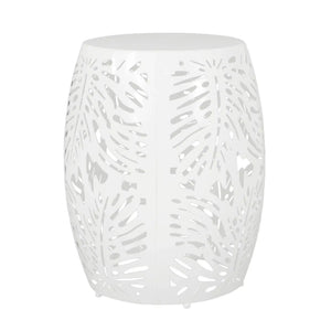 Modern Design Metal End Table, Large