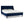 Aspen Vertical Tufted Headboard Platform Bed Set, Queen, Navy Blue Velvet
