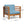 Outdoor Acacia Wood Patio Chair With Fabric Cushion