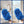 Microfiber Mop Slippers For Floor Cleaning, Machine Washable, 3 Pieces - Blue / Green / Red