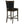 Upholstered Counter Height Stools (Set of 2) - Black / Espresso
