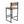 Kitchen Bar Stools with Footrest Set of 2 Paper Rope Weave Dining Chairs