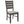 Padded Seat Side Chairs With Tapered Slats (Set of 2)
