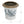 7.1x7.1x6.7' Ceramic Planter with Floral Pattern, Set of 2