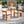 Set of 2 Outdoor Acacia Wood Dining Chairs with Cushions