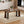 Rustic Rectangular Large Dining Table, Waterproof Desk For 8 People, & Steel With Adjustable Legs - Black / Rustic Brown