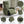 Green Heat Massage Manual Recliner Chair