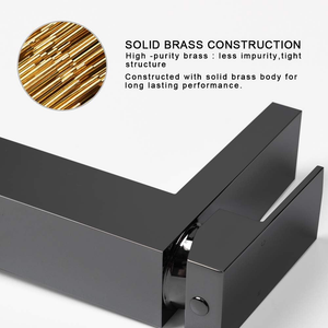 Single Handle Bathroom Faucet, Matte