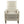 Upholstered Push Recliner Chair With Rubber Wood Legs For Living Room