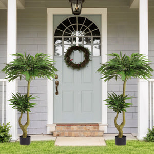Artificial Dracaena Tree Indoor Faux ery Plant For Decoration, 150Cm - Green