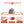 Orange Overhead Garage Storage Rack 3x6 FT