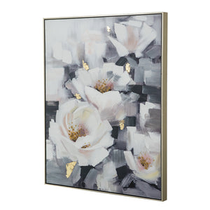 Sarah Framed Floral Wall Art, Large