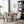 A&A Furniture Ultra Side Dining Chair with Thickened Fabric and Bronze Nail Head, Beige, Set of 2