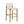28.5'' Modern Solid Wood Bar Stool with Polyester Cushion - Set of 2
