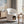 Beige Pet Friendly Chair with Hidden Pet Nook, Convertible Stool, Storage Seat