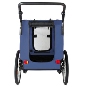 2-in-1 Bike Trailer & Pet Stroller for Dogs up to 100lbs